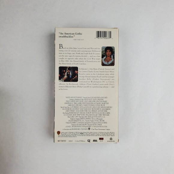 North and South Book II - VHS Tape 1995 - Patrick Swayze Episode 1-6 - Picture 15 of 16